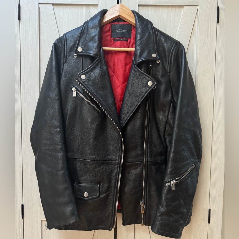 Scotch and Soda Leather Jacket